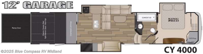 Call now about this 2016 Heartland Cyclone 4000 Elite! 2016 Heartland Cyclone 4000 Elite - Used Toy Hauler For Sale by Blue Compass RV Midland in Midland, Michigan features Slideout