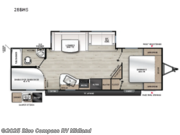 Call now about this 2026 Forest River Aurora 28BHS! 2026 Forest River Aurora 28BHS - New Travel Trailer For Sale by Blue Compass RV Midland in Midland, Michigan features Slideout