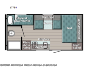Call now about this 2025 Gulf Stream Ameri-Lite Super Lite 177BH! 2025 Gulf Stream Ameri-Lite Super Lite 177BH - New Travel Trailer For Sale by Bankston Motor Homes of Gadsden in Attalla, Alabama