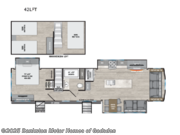 Call now about this 2025 Alliance RV Benchmark 42LFT! 2025 Alliance RV Benchmark 42LFT - New Destination Trailer For Sale by Bankston Motor Homes of Gadsden in Attalla, Alabama features Slideout