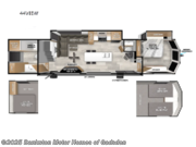 Call now about this 2025 Forest River Wildwood Grand Lodge 44VIEW! 2025 Forest River Wildwood Grand Lodge 44VIEW - New Destination Trailer For Sale by Bankston Motor Homes of Gadsden in Attalla, Alabama features Slideout