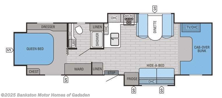 Call now about this 2015 Jayco Greyhawk 29ME! 2015 Jayco Greyhawk 29ME - Used Class C For Sale by Bankston Motor Homes of Gadsden in Attalla, Alabama features Slideout