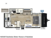 Call now about this 2026 Brinkley RV Model Ix 23! 2026 Brinkley RV Model Ix 23 - New Travel Trailer For Sale by Bankston Motor Homes of Gadsden in Attalla, Alabama features Slideout