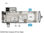 Call now about this 2026 Grand Design Reflection 100 Series 22RK! 2026 Grand Design Reflection 100 Series 22RK - New Fifth Wheel For Sale by Blue Compass RV Las Vegas in Las Vegas, Nevada features Slideout