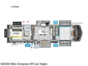 Call now about this 2023 Grand Design Momentum 376THS! 2023 Grand Design Momentum 376THS - Used Toy Hauler For Sale by Blue Compass RV Las Vegas in Las Vegas, Nevada features Slideout