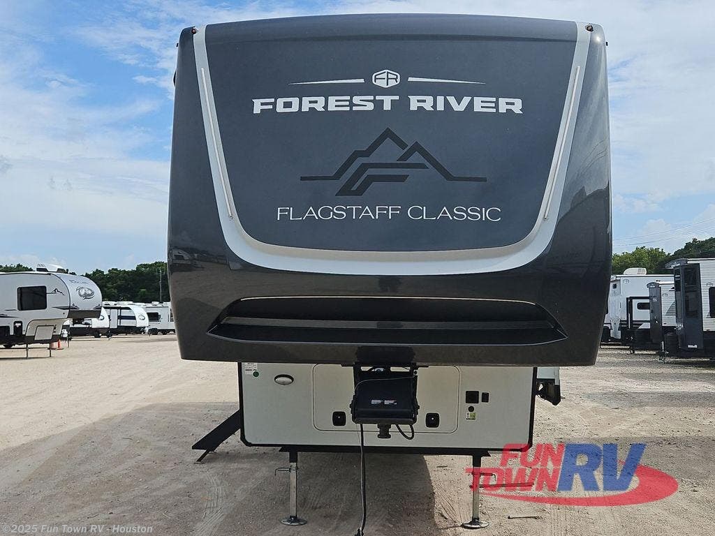Contact us now about this 2025 Forest River Flagstaff Classic F374DBH! 2025 Flagstaff Classic F374DBH by Forest River from Fun Town RV - Houston in Wharton, Texas