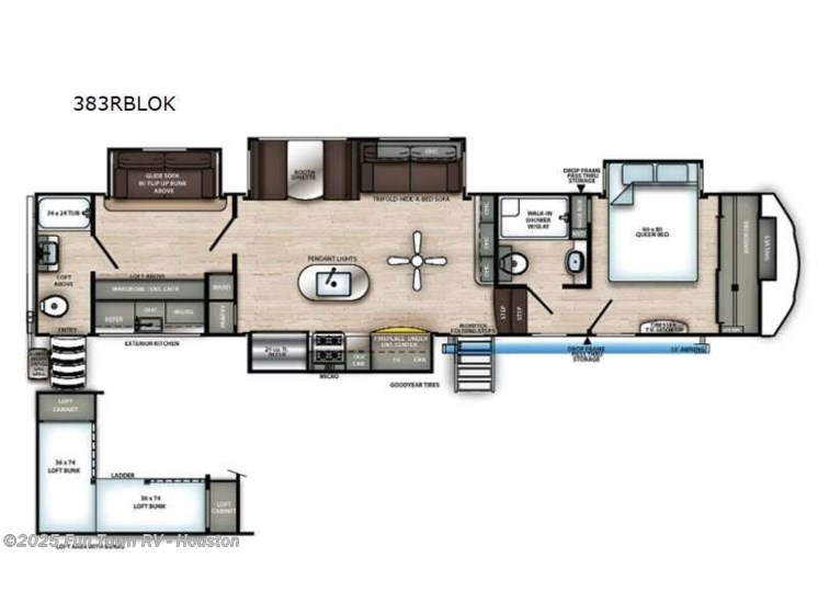 Email now about this 2021 Forest River Sandpiper 383RBLOK! Used 2021 Forest River Sandpiper 383RBLOK available in Wharton, Texas