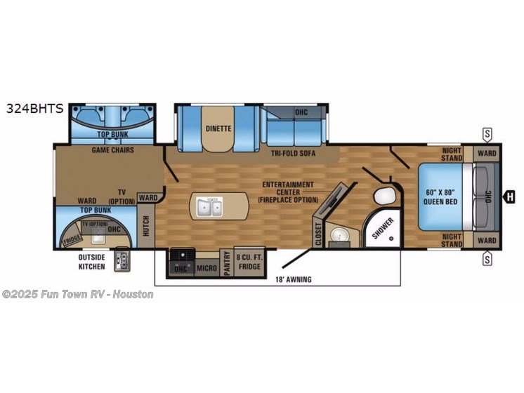 Email now about this 2017 Jayco Eagle HT 324BHTS! Used 2017 Jayco Eagle HT 324BHTS available in Wharton, Texas