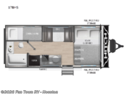 Call now about this 2022 Cruiser RV Hitch 17BHS! 2022 Cruiser RV Hitch 17BHS - Used Travel Trailer For Sale by Fun Town RV - Houston in Wharton, Texas