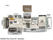 Call now about this 2026 Forest River Sabre 36FLX! 2026 Forest River Sabre 36FLX - New Fifth Wheel For Sale by Fun Town RV - Houston in Wharton, Texas features Slideout