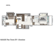 Call now about this 2025 Forest River RiverStone 44DBL! 2025 Forest River RiverStone 44DBL - New Fifth Wheel For Sale by Fun Town RV - Houston in Wharton, Texas features Slideout