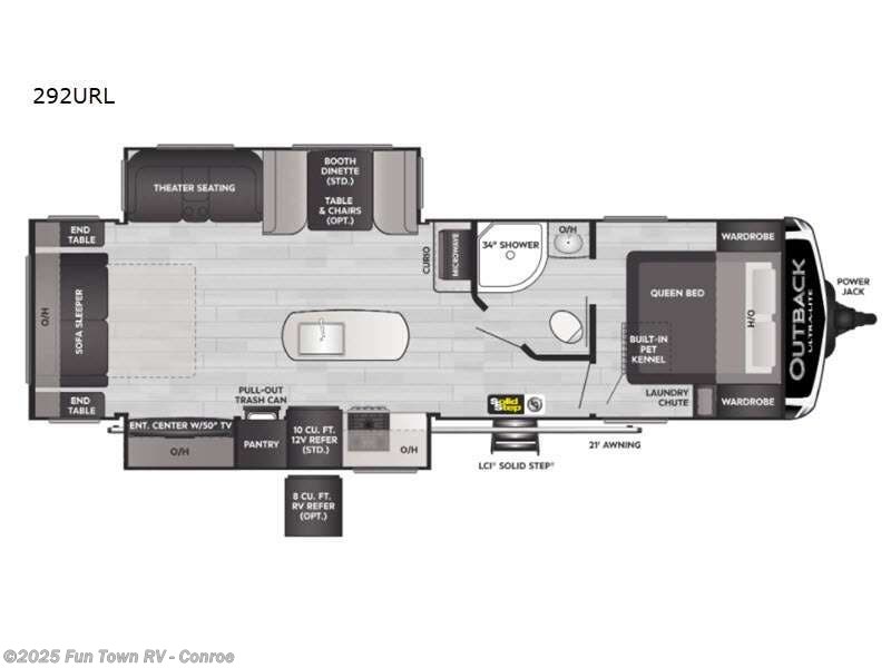Call now about this 2021 Keystone Outback Ultra Lite 292URL! 2021 Keystone Outback Ultra Lite 292URL - Used Travel Trailer For Sale by Fun Town RV - Conroe in Conroe, Texas features Slideout