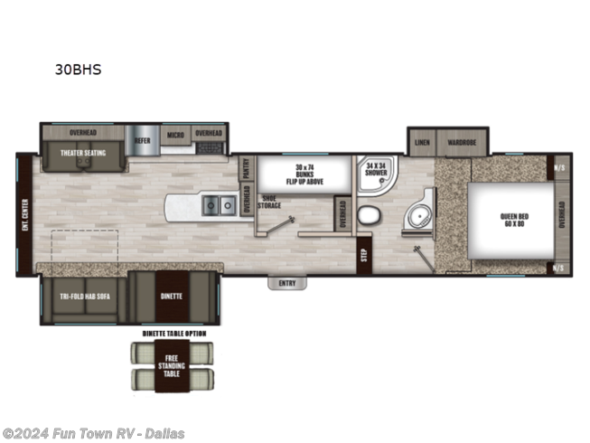 2023 Coachmen Chaparral Lite 30BHS - New Fifth Wheel For Sale by Fun Town RV - Dallas in Rockwall, Texas