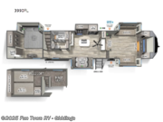 Call now about this 2025 Forest River Sandpiper 3990FL! 2025 Forest River Sandpiper 3990FL - New Fifth Wheel For Sale by Fun Town RV - Giddings in Giddings, Texas features Slideout