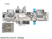 Call now about this 2025 Forest River Wildwood Heritage Glen 375FAM! 2025 Forest River Wildwood Heritage Glen 375FAM - New Fifth Wheel For Sale by Fun Town RV - Giddings in Giddings, Texas features Slideout