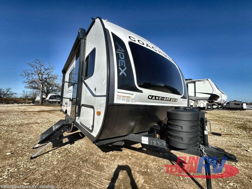 Email now about this 2025 Coachmen Apex Nano 184BH! New 2025 Coachmen Apex Nano 184BH available in Giddings, Texas