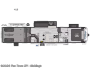 Call now about this 2025 Keystone Fuzion Impact Edition 415! 2025 Keystone Fuzion Impact Edition 415 - New Toy Hauler For Sale by Fun Town RV - Giddings in Giddings, Texas features Slideout