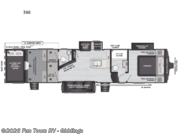 Call now about this 2026 Keystone Raptor Carbon Series 368! 2026 Keystone Raptor Carbon Series 368 - New Toy Hauler For Sale by Fun Town RV - Giddings in Giddings, Texas features Slideout