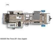 Call now about this 2025 Forest River Cherokee Alpha Wolf 33RL! 2025 Forest River Cherokee Alpha Wolf 33RL - New Travel Trailer For Sale by Fun Town RV - San Angelo in San Angelo, Texas features Slideout
