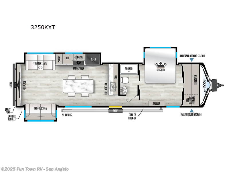 Call now about this 2025 East to West Alta 3250KXT! 2025 East to West Alta 3250KXT - New Travel Trailer For Sale by Fun Town RV - San Angelo in San Angelo, Texas features Slideout