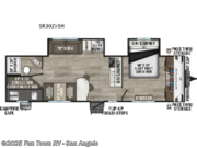 Call now about this 2025 Venture RV Stratus SR302VBH! 2025 Venture RV Stratus SR302VBH - New Travel Trailer For Sale by Fun Town RV - San Angelo in San Angelo, Texas features Slideout