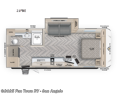 Call now about this 2025 Ember RV E-Series 21FBE! 2025 Ember RV E-Series 21FBE - New Travel Trailer For Sale by Fun Town RV - San Angelo in San Angelo, Texas features Slideout