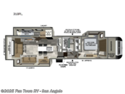Call now about this 2026 Forest River Impression 318RL! 2026 Forest River Impression 318RL - New Fifth Wheel For Sale by Fun Town RV - San Angelo in San Angelo, Texas features Slideout