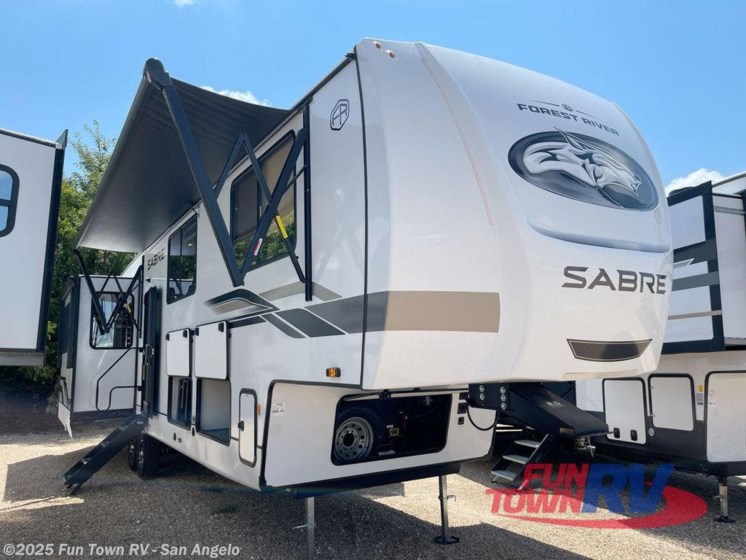 Email now about this 2026 Forest River Sabre 36FLX! New 2026 Forest River Sabre 36FLX available in San Angelo, Texas
