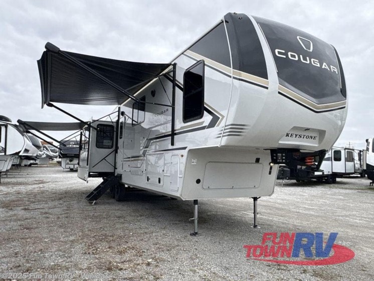 Email now about this 2026 Keystone Cougar 360MBI! New 2026 Keystone Cougar 360MBI available in Thackerville, Oklahoma