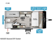 Call now about this 2025 Grand Design Transcend One 151BH! 2025 Grand Design Transcend One 151BH - New Travel Trailer For Sale by General RV Center in Clarkston, Michigan