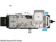 Call now about this 2025 Grand Design Momentum G-Class 23G! 2025 Grand Design Momentum G-Class 23G - New Toy Hauler For Sale by General RV Center in Clarkston, Michigan features Slideout