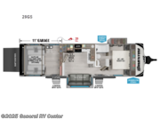 Call now about this 2025 Grand Design Momentum G-Class 29GS! 2025 Grand Design Momentum G-Class 29GS - New Toy Hauler For Sale by General RV Center in Clarkston, Michigan features Slideout