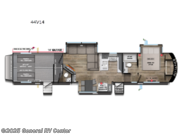 Call now about this 2025 Alliance RV Valor 44V14! 2025 Alliance RV Valor 44V14 - New Toy Hauler For Sale by General RV Center in Clarkston, Michigan features Slideout