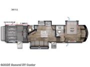 Call now about this 2025 Alliance RV Valor 36V11! 2025 Alliance RV Valor 36V11 - New Toy Hauler For Sale by General RV Center in Clarkston, Michigan features Slideout