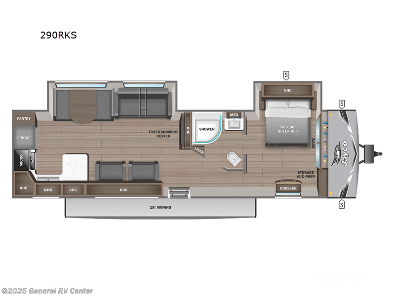 Call now about this 2026 Jayco Flight 290RKS! 2026 Jayco Flight 290RKS - New Travel Trailer For Sale by General RV Center in Clarkston, Michigan