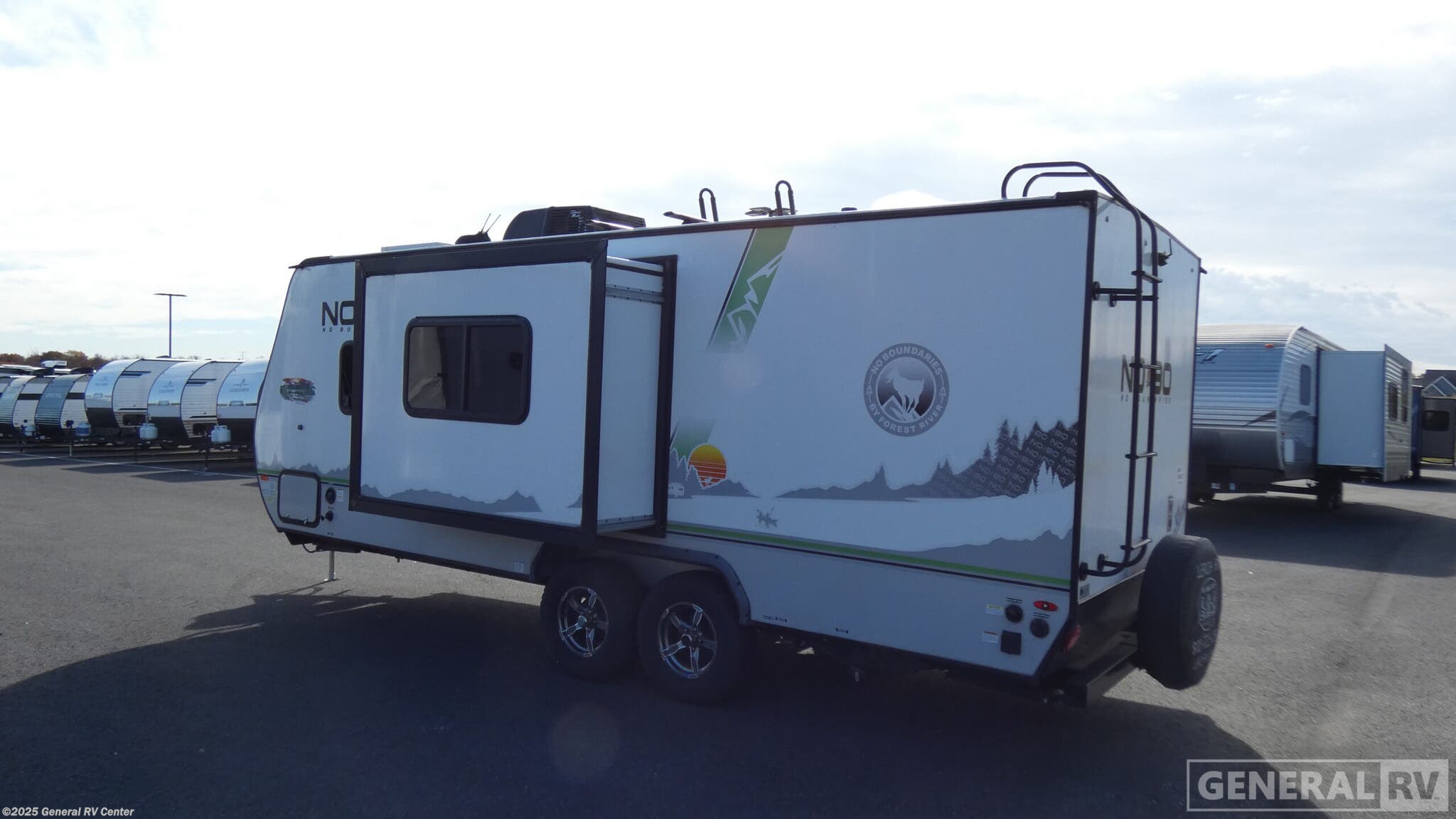 Contact us now about this 2021 Forest River No Boundaries NB19.6! 2021 No Boundaries NB19.6 by Forest River from General RV Center in Clarkston, Michigan