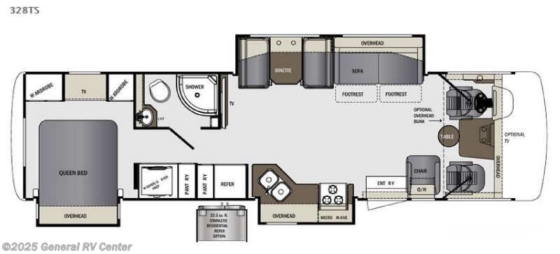 Call now about this 2016 Forest River Georgetown GEORGE TOWN 328TS 3SL! 2016 Forest River Georgetown GEORGE TOWN 328TS 3SL - Used Class A For Sale by General RV Center in Ocala, Florida