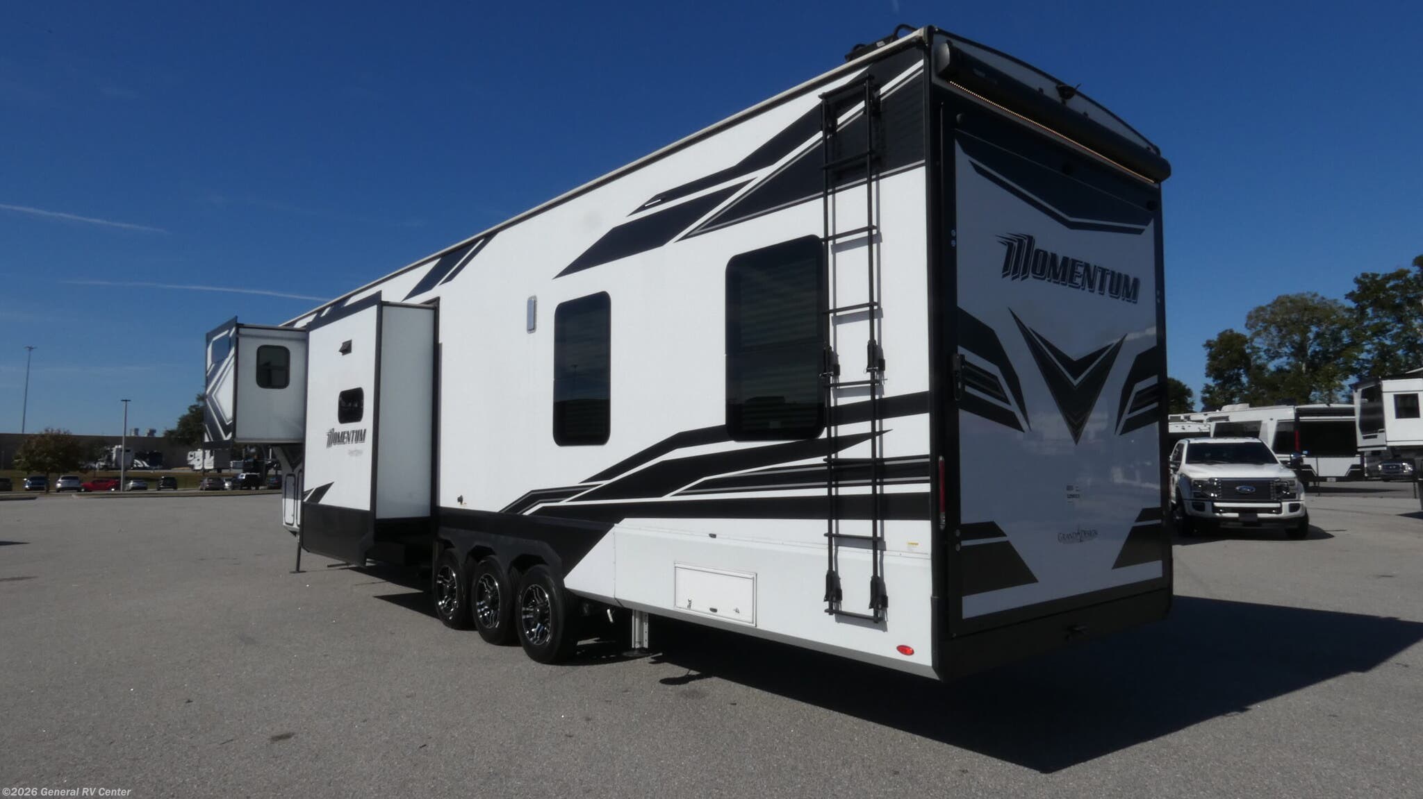 Contact us now about this 2023 Grand Design Momentum 397TH-3SL! 2023 Momentum 397TH-3SL by Grand Design from General RV Center in Ocala, Florida