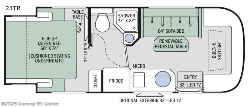 Call now about this 2018 Thor Motor Coach Gemini 23TR-1SL! 2018 Thor Motor Coach Gemini 23TR-1SL - Used Class C For Sale by General RV Center in Ocala, Florida