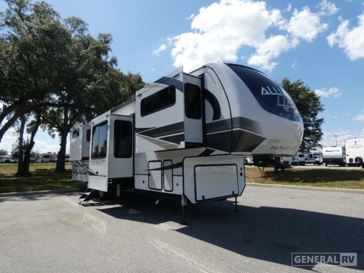 Email now about this 2024 Alliance RV Paradigm 385FL-5SL! Used 2024 Alliance RV Paradigm 385FL-5SL available in Ocala, Florida