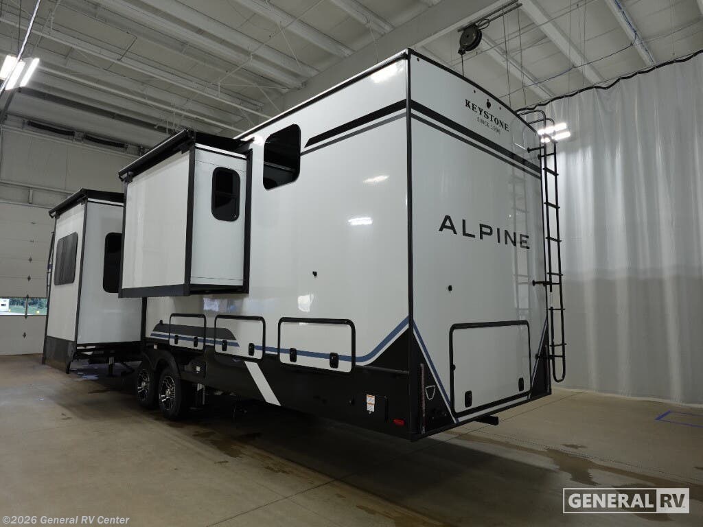 Contact us now about this 2026 Keystone Alpine 3820FK! 2026 Alpine 3820FK by Keystone from General RV Center in Ocala, Florida