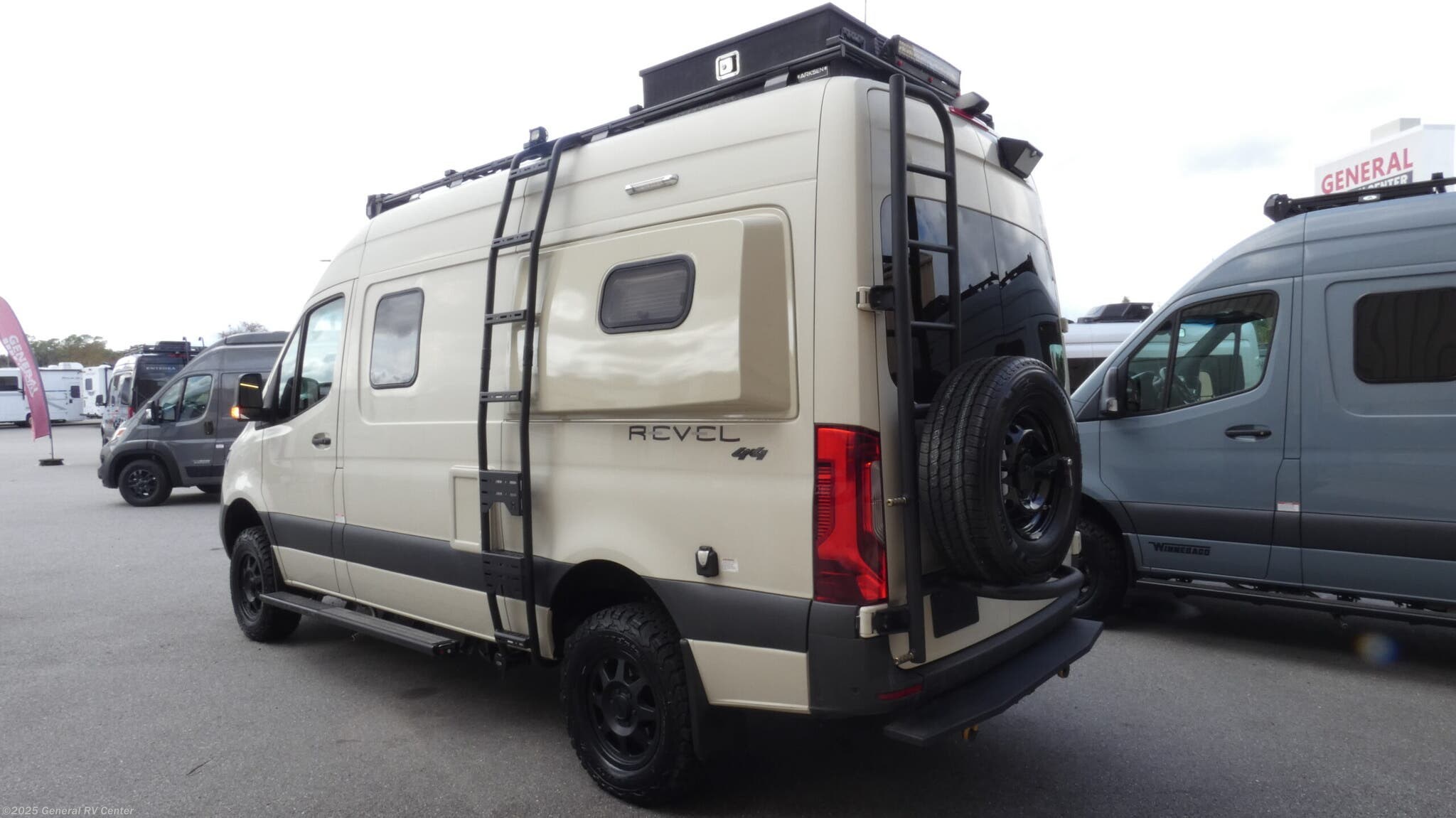 Contact us now about this 2021 Winnebago Revel 44E! 2021 Revel 44E by Winnebago from General RV Center in Ocala, Florida