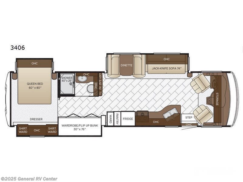 Call now about this 2018 Newmar BAYSTAR 3406-3SL! 2018 Newmar BAYSTAR 3406-3SL - Used Class A For Sale by General RV Center in Dover, Florida