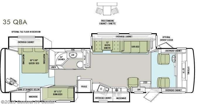 Call now about this 2013 Tiffin Allegro 35QBA-4SL! 2013 Tiffin Allegro 35QBA-4SL - Used Class A For Sale by General RV Center in Dover, Florida