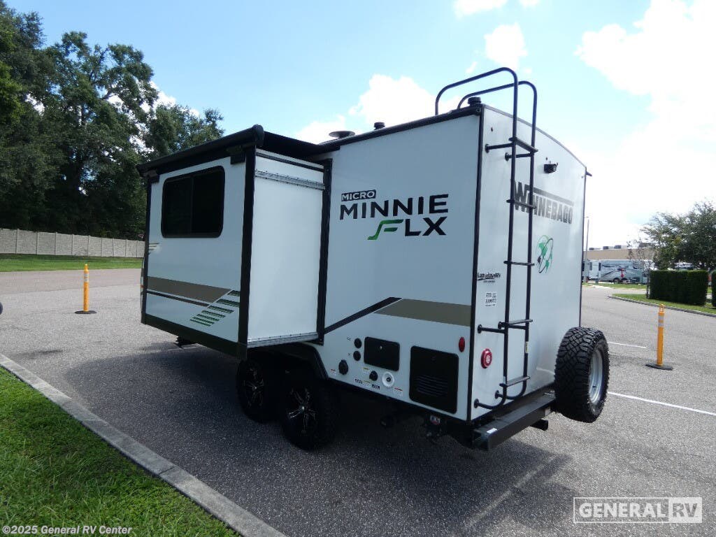 Contact us now about this 2022 Winnebago Micro Minnie FLX 2108FBS! 2022 Micro Minnie FLX 2108FBS by Winnebago from General RV Center in Dover, Florida