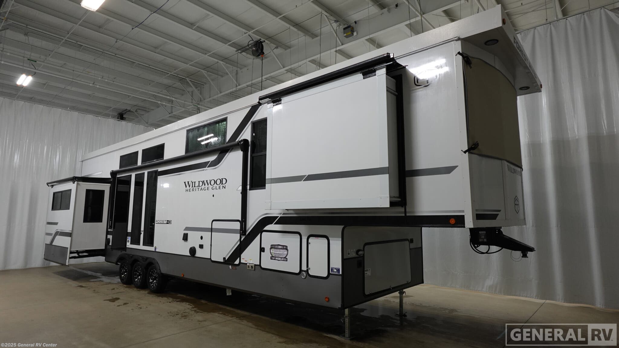 Email now about this 2026 Forest River Wildwood Heritage Glen ROOST43! New 2026 Forest River Wildwood Heritage Glen ROOST43 available in Dover, Florida