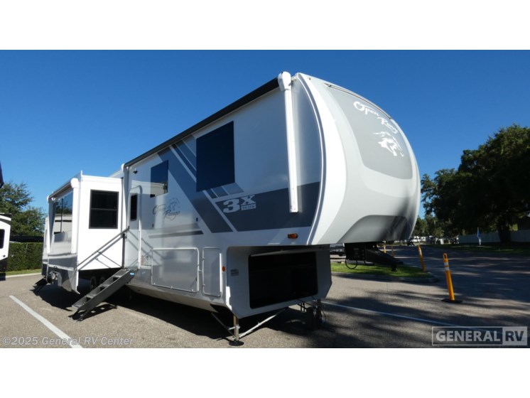 Email now about this 2026 Highland Ridge Open Range 3X 393TBR! New 2026 Highland Ridge Open Range 3X 393TBR available in Dover, Florida