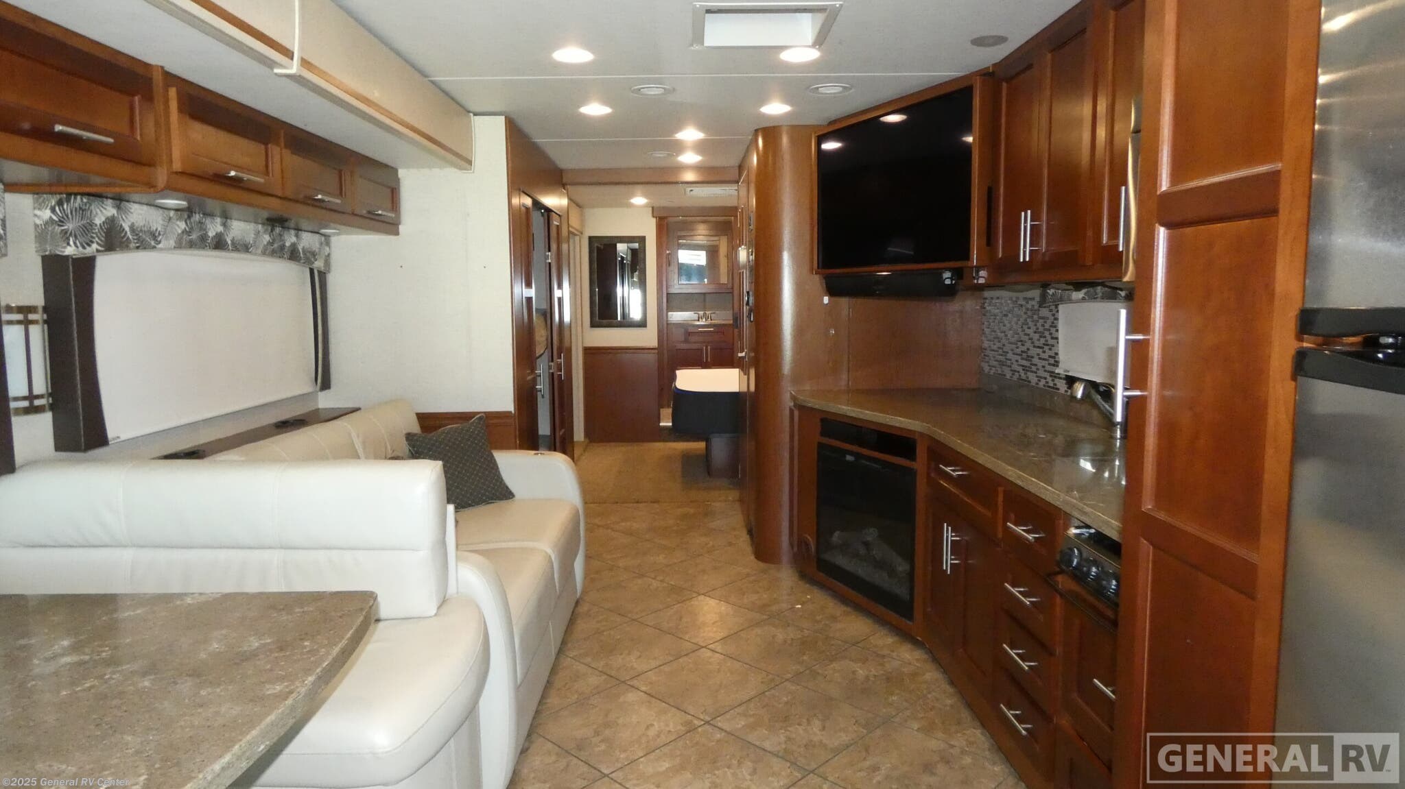 Call now about this 2015 Forest River Berkshire 38RB! 2015 Forest River Berkshire 38RB - Used Class A For Sale by General RV Center in Dover, Florida