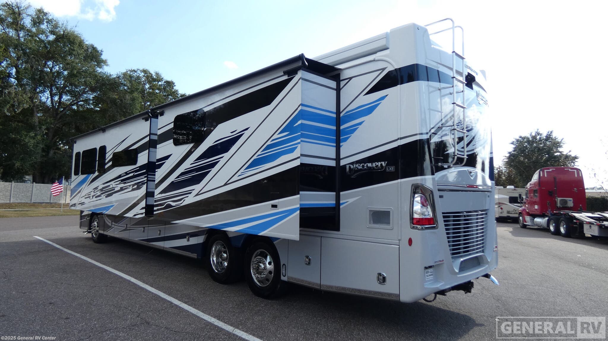 Contact us now about this 2026 Fleetwood Discovery LXE 44S! 2026 Discovery LXE 44S by Fleetwood from General RV Center in Dover, Florida
