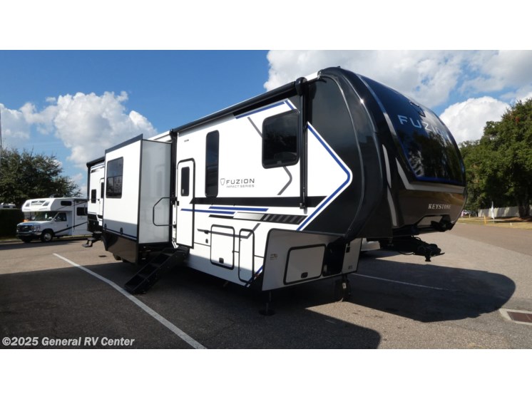 Email now about this 2026 Keystone Fuzion Impact EDITION FIFTH WHEEL 418! New 2026 Keystone Fuzion Impact EDITION FIFTH WHEEL 418 available in Dover, Florida